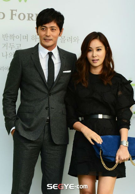 Dàn sao Hàn tới dự đám cưới Lee Byung Hun và Lee Min Jung - 11 Vợ chồng Jang Dong Gun và Go So Young