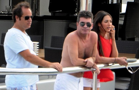 Người thân thanh minh cho bạn gái của Simon Cowell - 2 Simon Cowell và bạn gái - Lauren Silverman