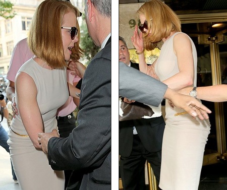 Gương mặt không mấy vui vẻ của nữ diễn viên người Úc sau tai nạn hi hữu