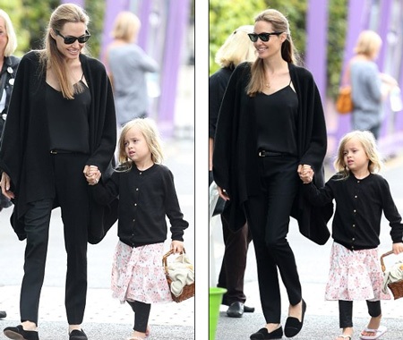 Nụ cười hạnh phúc của bà mẹ bận rộn nhưng đảm đang.