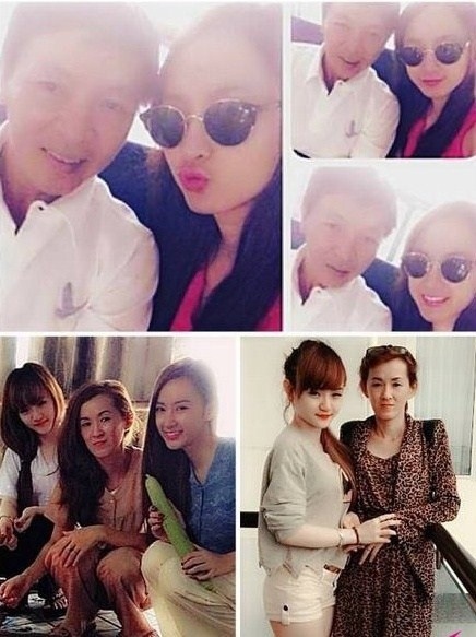 Bi kịch gia đình Angela Phương Trinh - 1 Hình ảnh hạnh phúc hiếm hoi của Phương Trinh cùng gia đình.