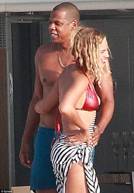 Vợ chồng Beyonce thật hạnh phúc!