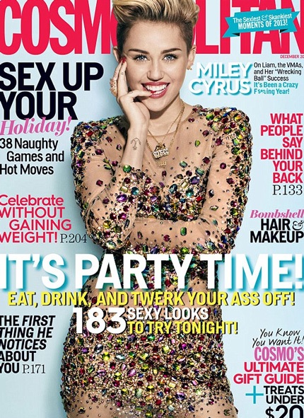 Miley Cyrus lần đầu thổ lộ cảm giác độc thân - 6 Những hình ảnh mới nhất của Miley trên tạp chí Cosmopolitan.