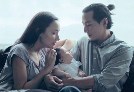 Ngô Ngạn Tổ lần đầu khoe ảnh con gái cưng - 1 Vợ chồng Ngô Ngạn Tổ và con gái cưng