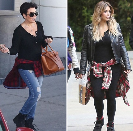 58 tuổi, mẹ Kim ăn mặc trẻ trung như con gái