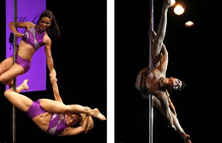 Mãn nhãn với màn múa đẹp mắt tại cuộc thi múa cột quốc tế