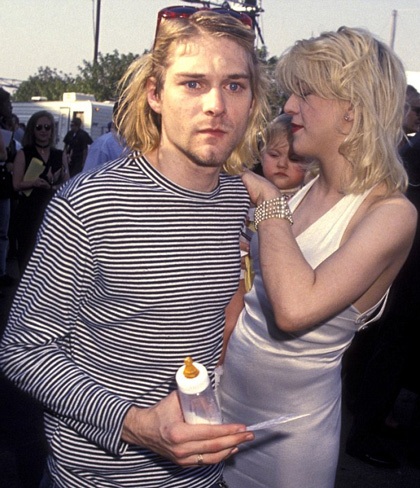 Courtney và người chồng quá cố - Kurt Cobain