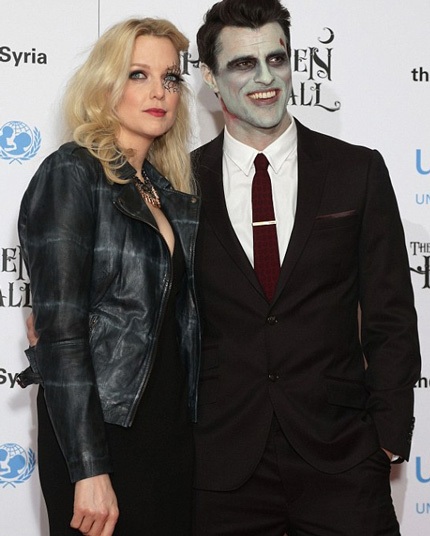 Cặp đôi Lauren Laverne và Steve Jones