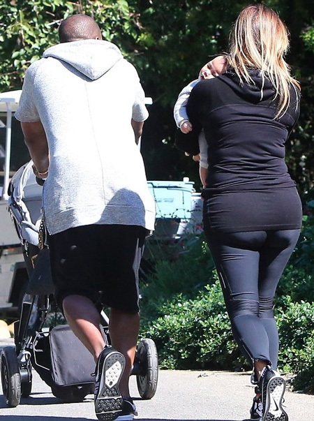 Gia đình nhỏ của Kim là niềm ao ước của nhiều ngôi sao tại Hollywood.