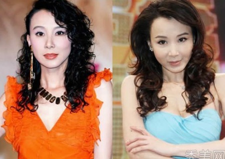 Chiếc cằm nhọn của Lý Tiểu Lộ khiến cô khác xưa đáng kể.