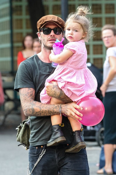 Cô con gái duy nhất của David Beckham càng lớn càng đáng yêu và xinh xắn.
