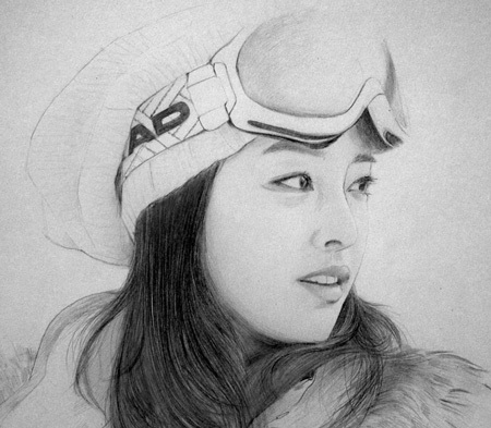 Một trong những bức ảnh chân dung được yêu thích của Kim Tae Hee