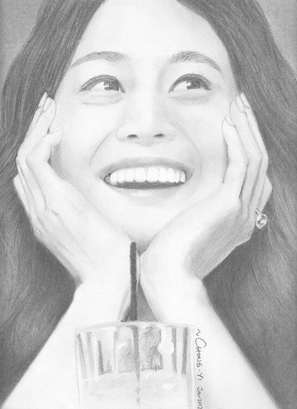 Một trong những bức ảnh chân dung được yêu thích của Kim Tae Hee