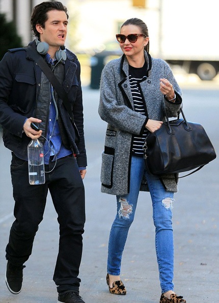 Không có con trai, Orlando Bloom và Miranda Kerr vẫn hò hẹn