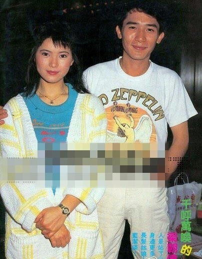 Gặp hoa đán TVB Lam Khiết Anh lang thang trên phố - 1 Lam Khiết Anh và bạn cũ - Lương Triều Vỹ từ hơn 20 năm trước