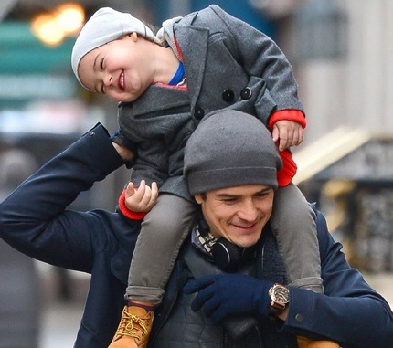 Hậu ly dị, Orlando Bloom gắn bó với con trai hơn