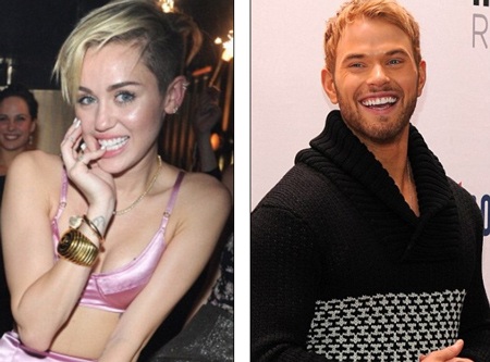 Miley Cyrus và nam diễn viên Kellan Lutz