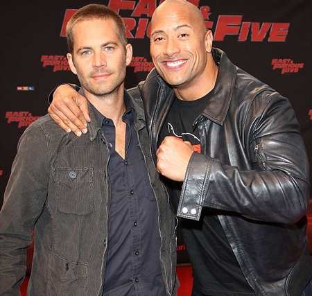 The Rock và Paul Walker thân thiết khi nam diễn viên 40 tuổi còn sống