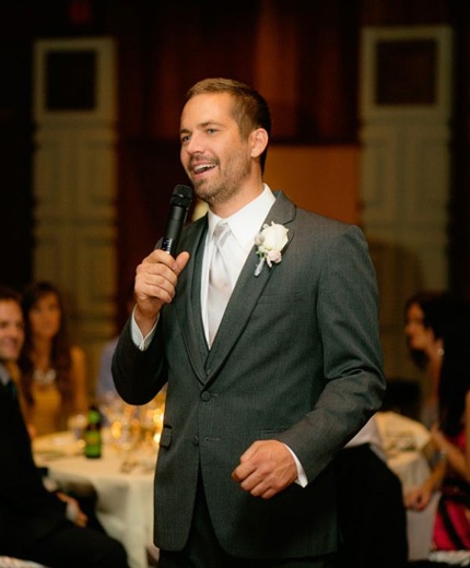 Paul Walker phát biểu trong ngày vui của em trai