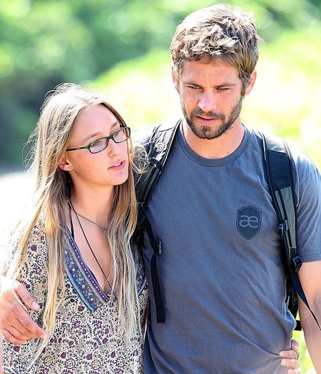 Jasmine và Paul khi ngôi sao điển trai còn sống