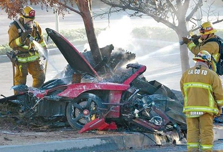 Chiếc siêu xe của Paul Walker sau vụ tai nạn kinh hoàng