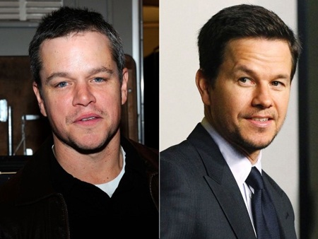 Matt Damon thừa nhận
rằng, rất nhiều lần anh bị nhầm lẫn với người đồng nghiệp Mark Wahlberg.