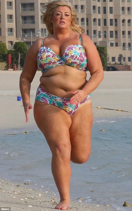 Gemma cũng ý thức được rằng, việc quá thừa cân cũng là một nguy cơ mắc bệnh tiểu đường với cô.