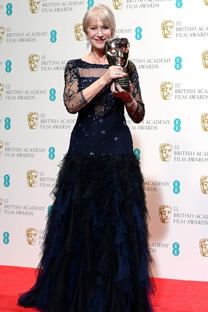 Phim do Brad Pitt sản xuất giành giải BAFTAs - 6 Helen Mirren giành giải Thành tựu tại lễ trao giải BAFTAs năm nay