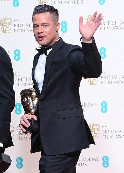 Phim do Brad Pitt sản xuất giành giải BAFTAs - 1 Brad Pitt kheo giải thưởng BAFTAs