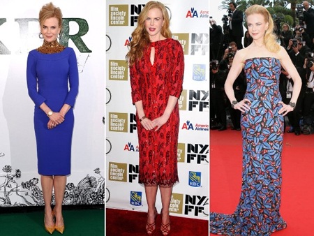 Nicole rất tín nhiệm những mẫu váy áo của L'Wren Scott