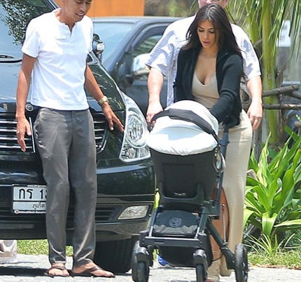 Hình ảnh cả gia đình Kardashian trong khu nghỉ dưỡng tại Phuket, Thái Lan.