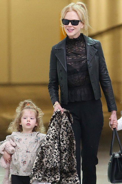 Nicole kể, cô con gái 3 tuổi Faith Margaret đam mê ca hát như bố.