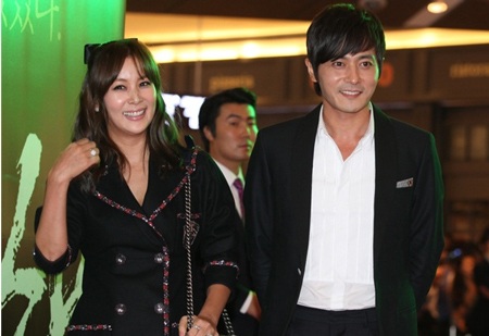 Vợ chồng Jang Dong Gun và Go So Young