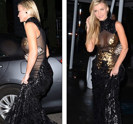 Người đẹp trông rất thoải mái và tự tin trước ống kính dù có mới dính nghi án bê bối tài chính.