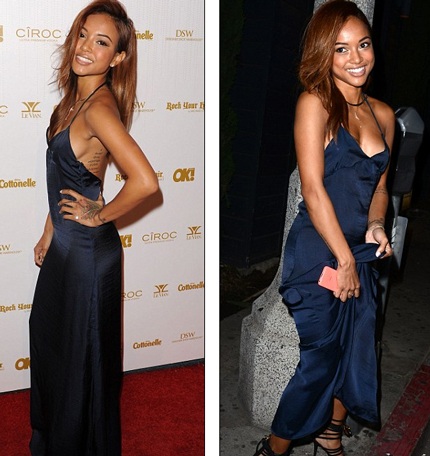 Người đẹp trông rất thoải mái và tự tin trước ống kính dù có mới dính nghi án bê bối tài chính.