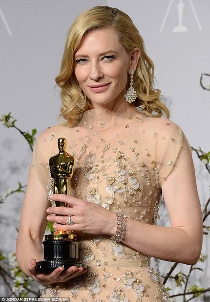 Phim của Brad Pitt giành giải Oscar dành cho phim hay nhất - 5 Cate Blanchett - Nữ diễn viên chính xuất sắc nhất