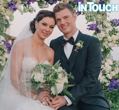 Những hình ảnh độc trong đám cưới Nick Carter