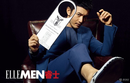 Huỳnh Hiểu Minh đã nhận được nhiều lời khen ngợi từ những bức ảnh mới nhất.