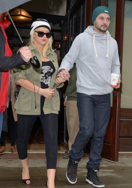 Christina và chồng tương lai quen nhau tại phim trường bộ phim