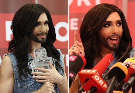 Người phụ nữ có râu được chào đón sau chiến thắng tại Eurovision