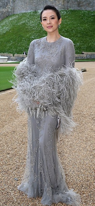 Nữ diễn viên Chương Tử Di là ngôi sao châu Á duy nhất có mặt tại sự kiện