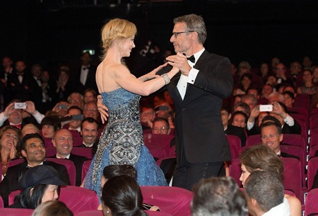 Những hình ảnh đáng nhớ của Nicole và Lambert Wilson trong lễ khai mạc