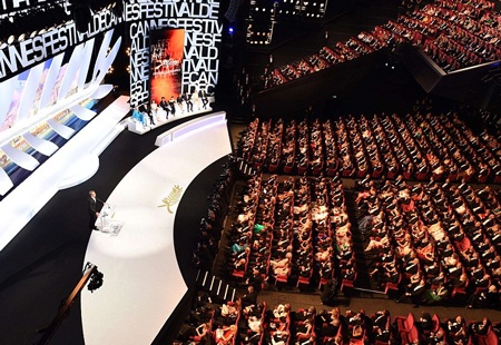 Hội trường diễn ra LHP Cannes lần thứ 67 không còn một chỗ trống