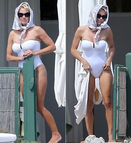 Ngôi sao U50 vẫn săn chắc, thon thả và gợi cảm như 20 năm trước