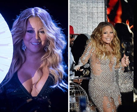 Mariah Carey gợi cảm hết cỡ