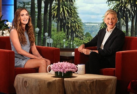 Megan Fox nhận lời phỏng vấn của MC Elle Degeneres
