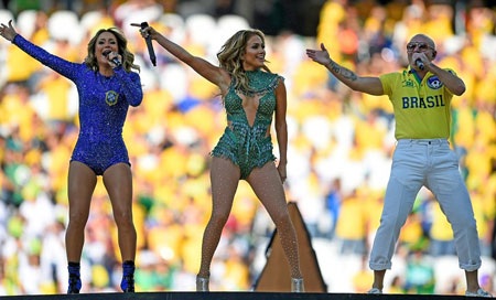 Jennifer Lopez cuồng nhiệt trong lễ khai mạc World Cup - 6 Vy Vy
