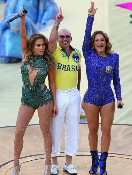 Jennifer Lopez cuồng nhiệt trong lễ khai mạc World Cup - 8 Vy Vy