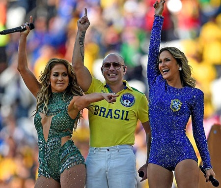 Jennifer Lopez cuồng nhiệt trong lễ khai mạc World Cup - 5 Ba nghệ sĩ hết mình với phần trình diễn của mình