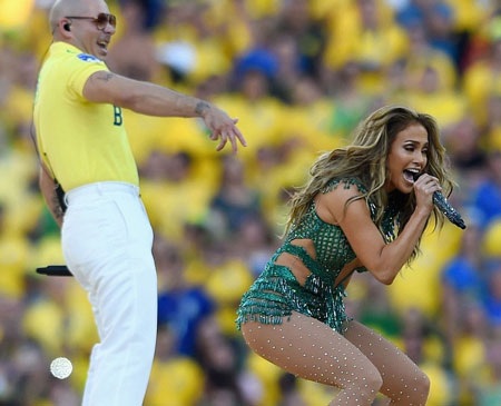 Jennifer Lopez cuồng nhiệt trong lễ khai mạc World Cup - 21 Vy Vy
